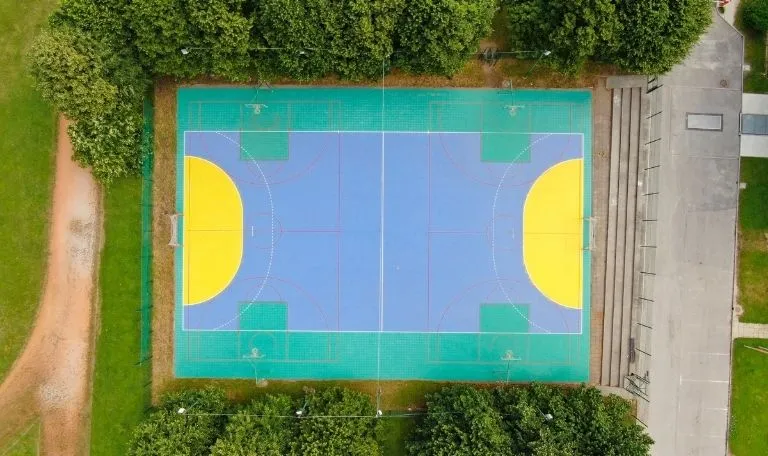 multi sport court cost