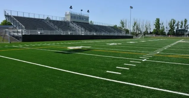 Artificial turf football field renovation cost