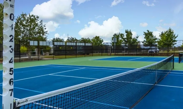 tennis court maintenance