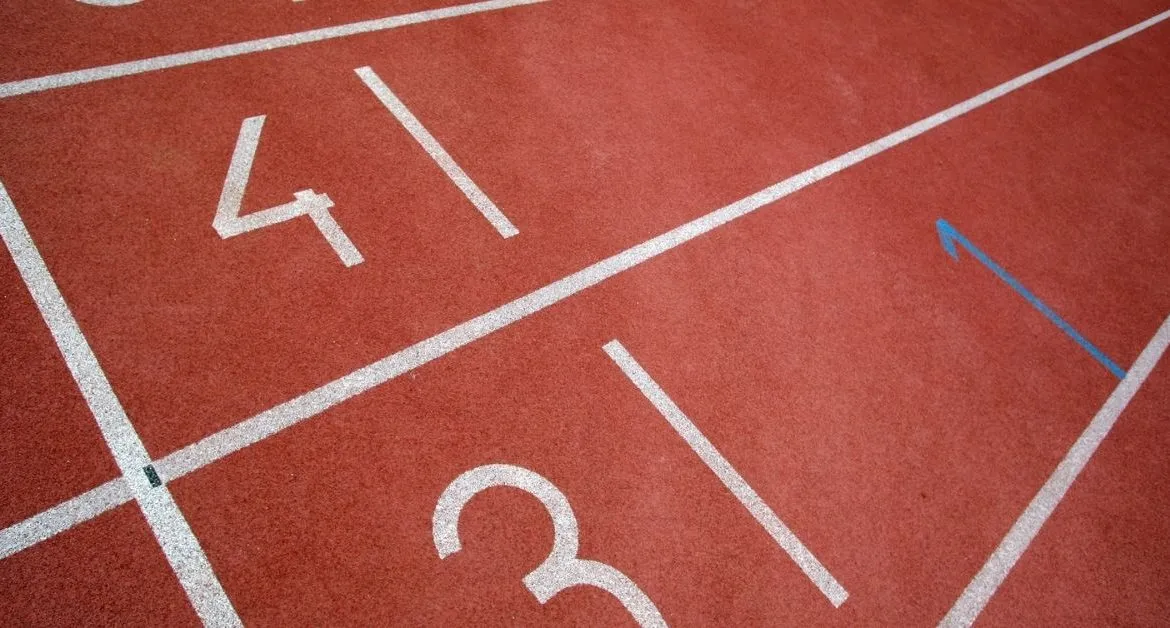 Running track construction costs