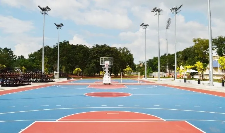 multi sport court surface