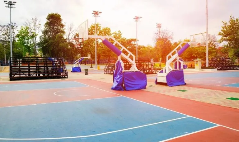 outdoor sports flooring types