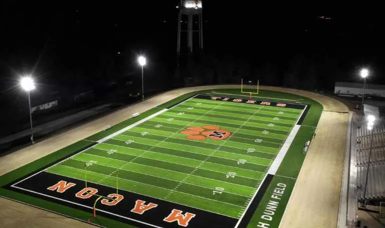 led football field lighting system