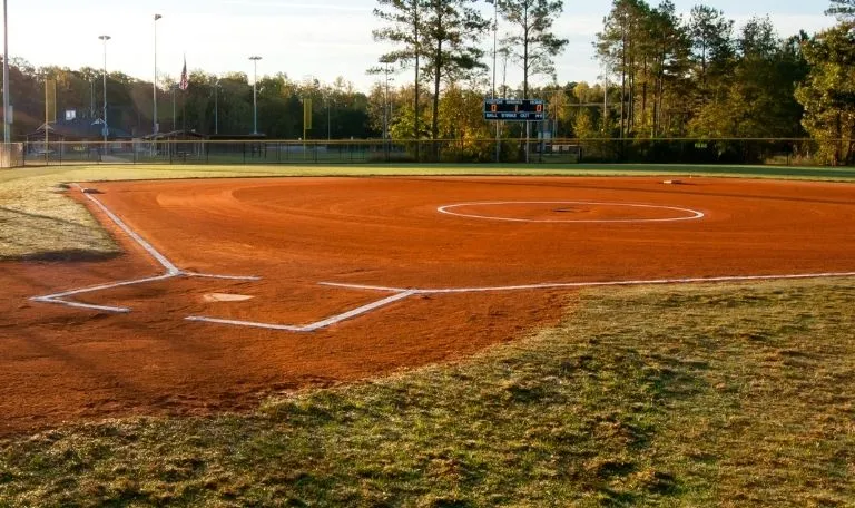 softball field grass