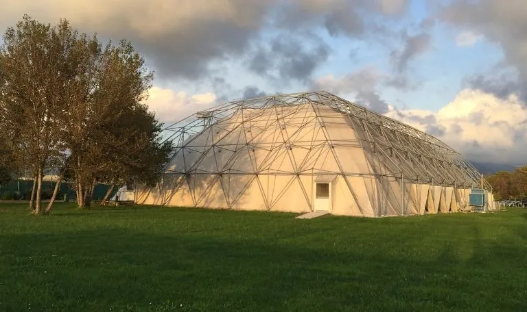 tennis dome cost