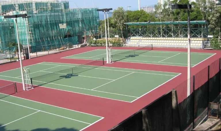 LED tennis court lighting systems