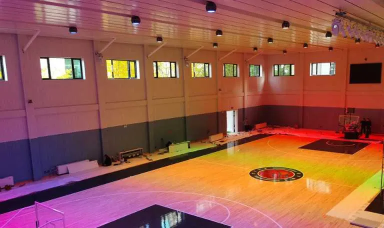 indoor basketball court lighting fixtures