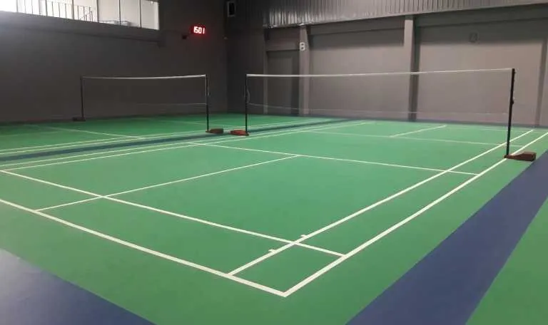 indoor badminton court