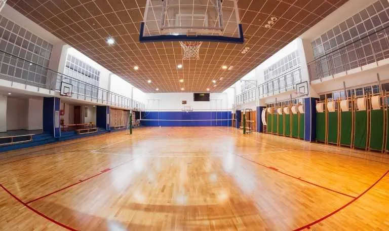 gymnasium floor replacement