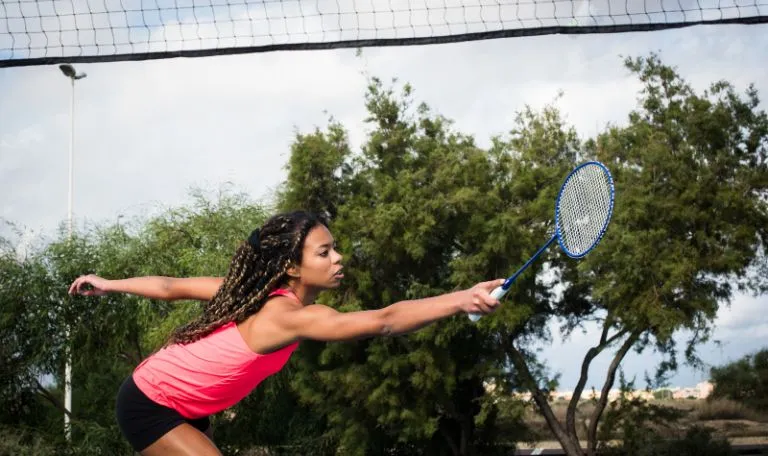 outdoor badminton court construction cost