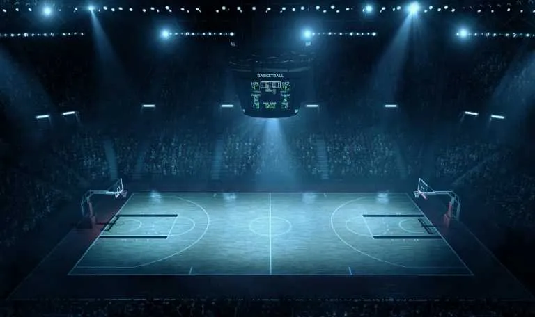 basketball court lighting design