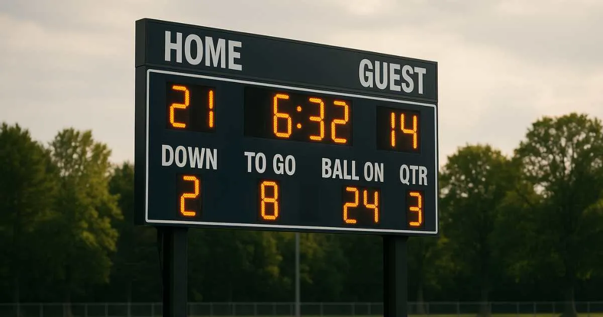 led scoreboard cost