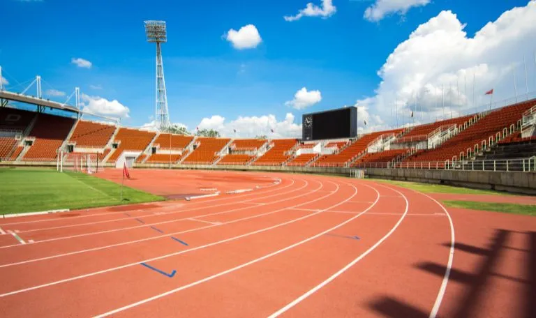 Running track construction costs​ - Sports Venue Calculator