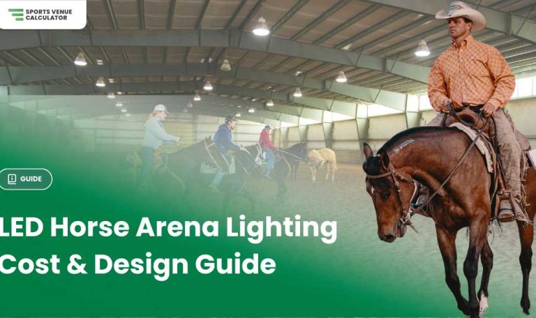 LED horse arena Lighting cost and design Guide