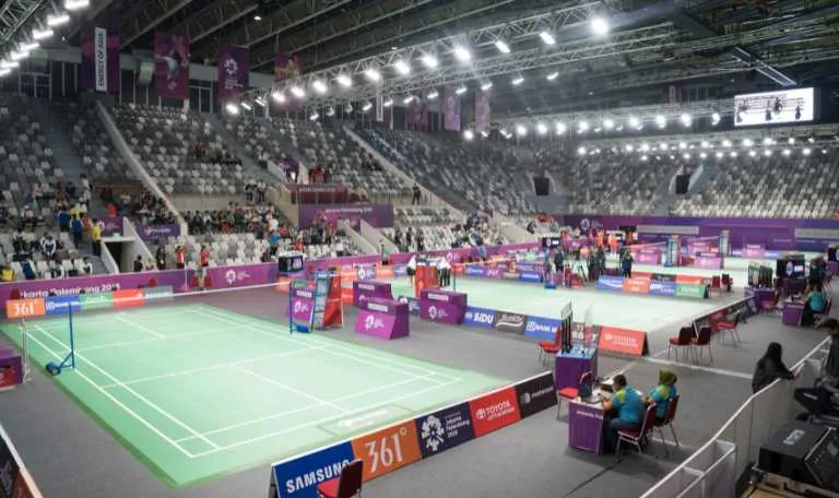 badminton court lighting