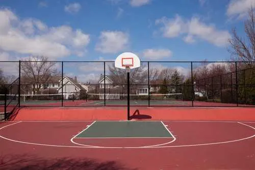 outdoor basketball courts