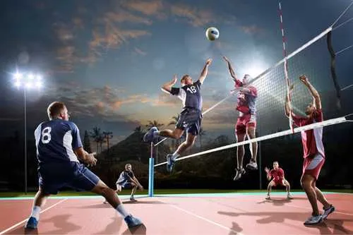 outdoor volleyball courts