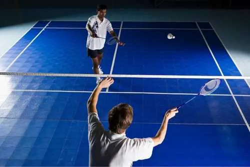 indoor badminton flooring