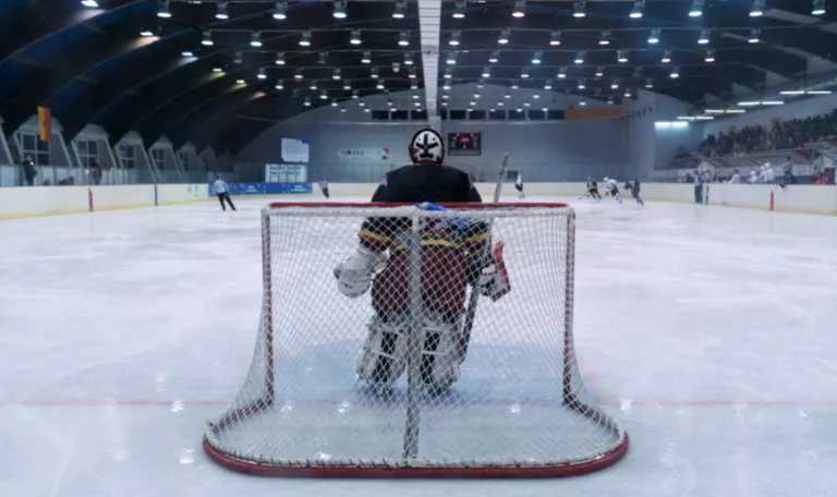 hockey rink lights