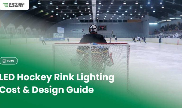 LED hockey rink Lighting cost and design Guide