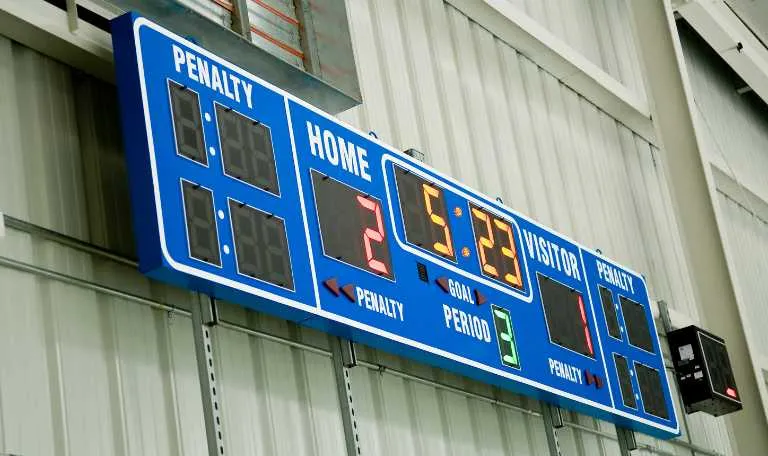 traditional hockey led scoreboard