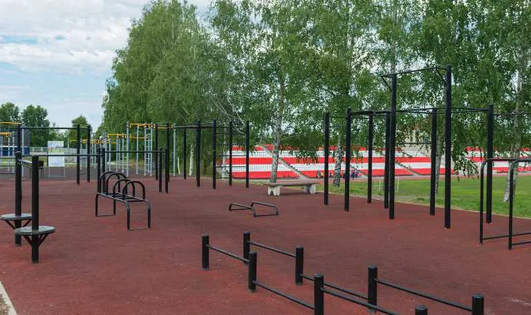 Outdoor Gym Cost and Design for Communities and Sports Facilities - Sports  Venue Calculator