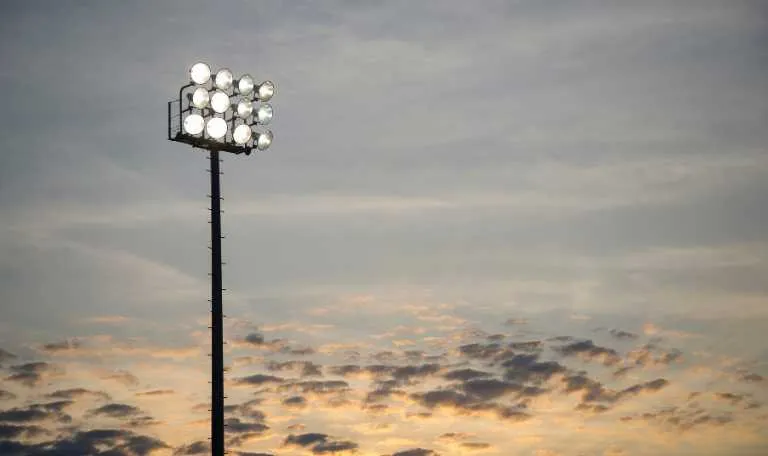 sports lighting poles