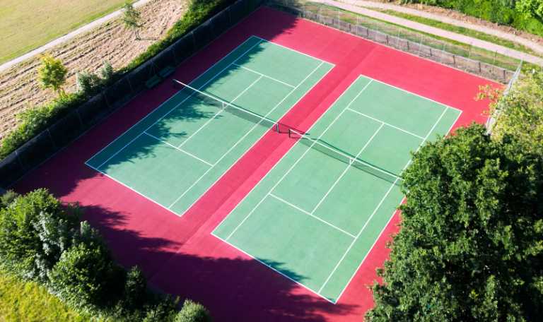 tennis court construction resurfacing cost orange county california