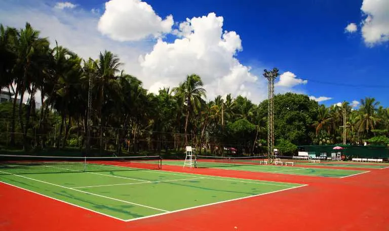 tennis court construction in san diego