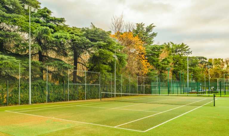 tennis court resurfacing houston