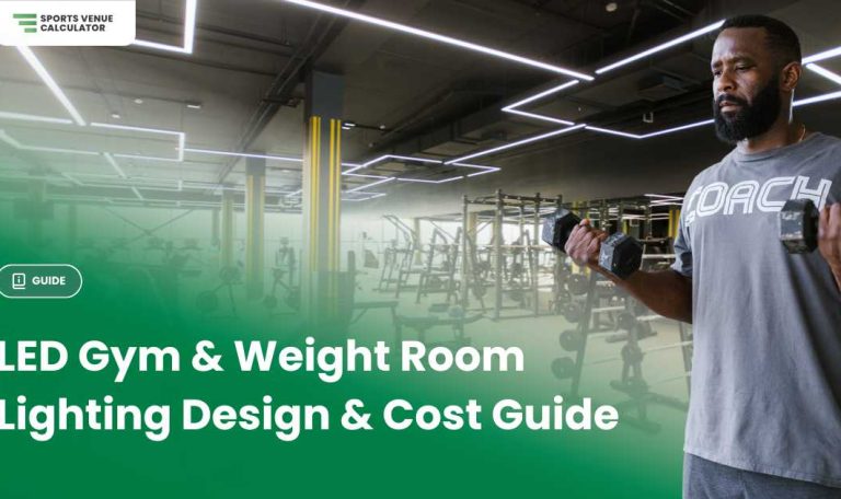 LED Commercial Gym & Weight Room Lighting Design and Cost Guide