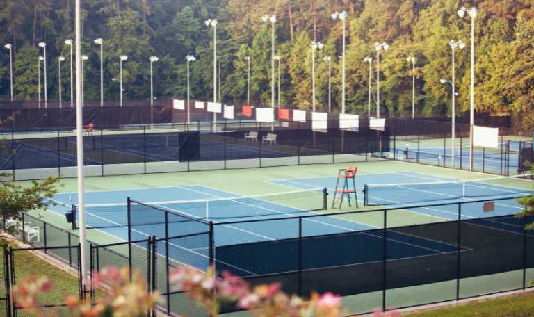 tennis court construction resurfacing maryland