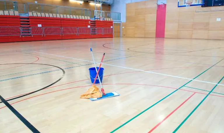 gymnasium flooring maintenance guidelines