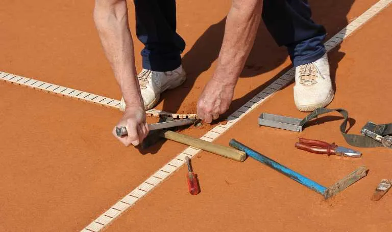 tennis court repair guide