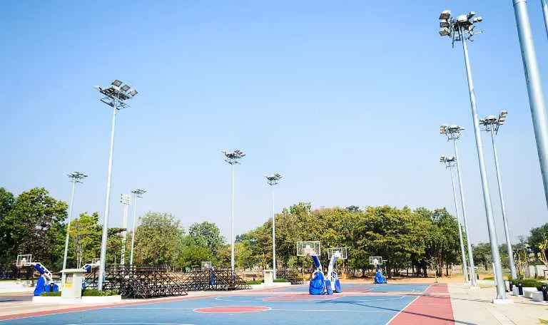 outdoor basketball court flooring options