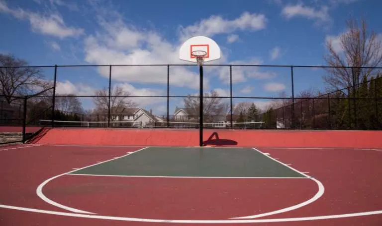 outdoor basketball court considerations