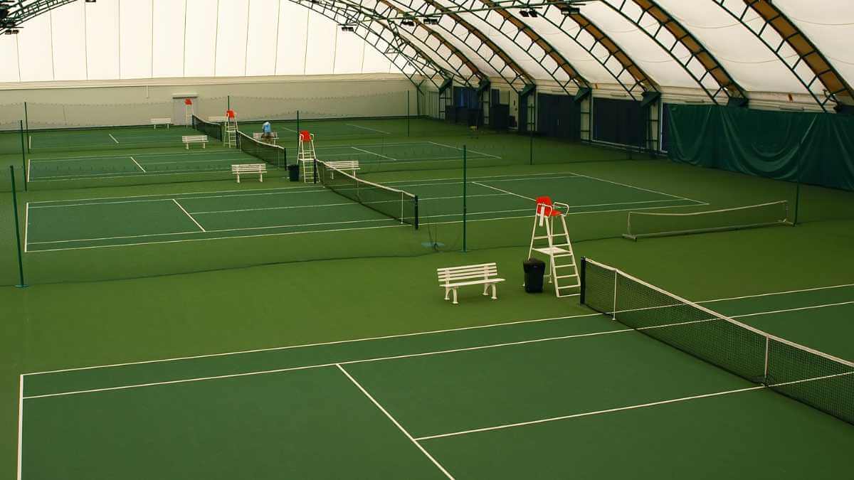 clearspan fabric sports structure