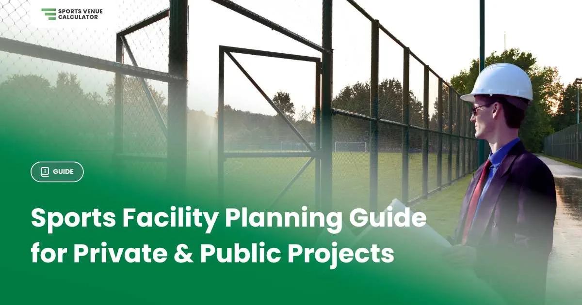 sports facility planning guide