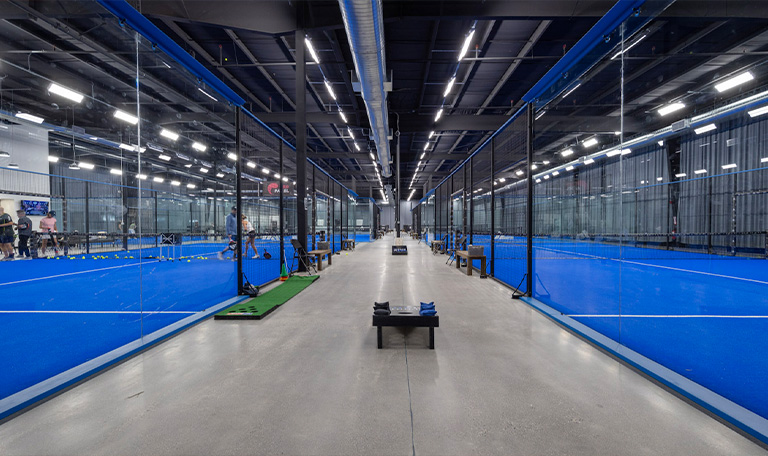 sporthaus padel court installation by mejorset