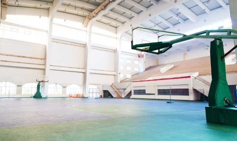 Create Your Own Mini Basketball Court with This Indoor Sport Hall Design