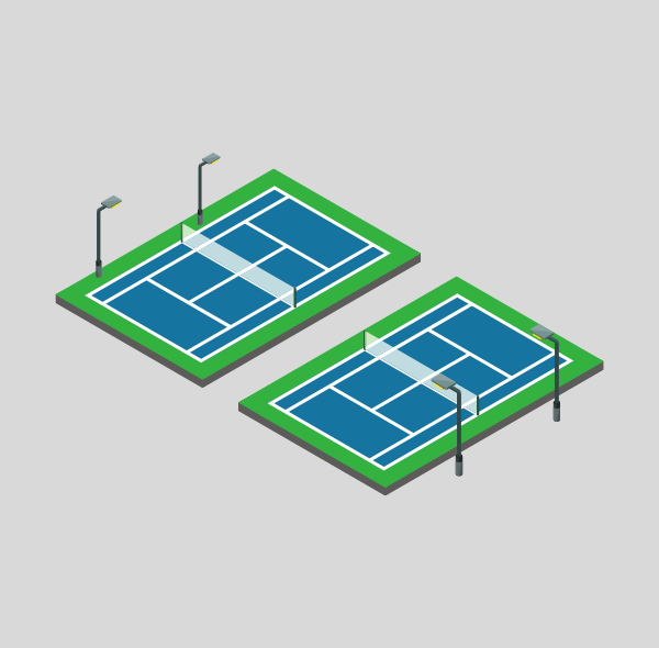 Tennis lighting layout (1)